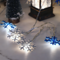 Non woven snowflake Christmas light LED string