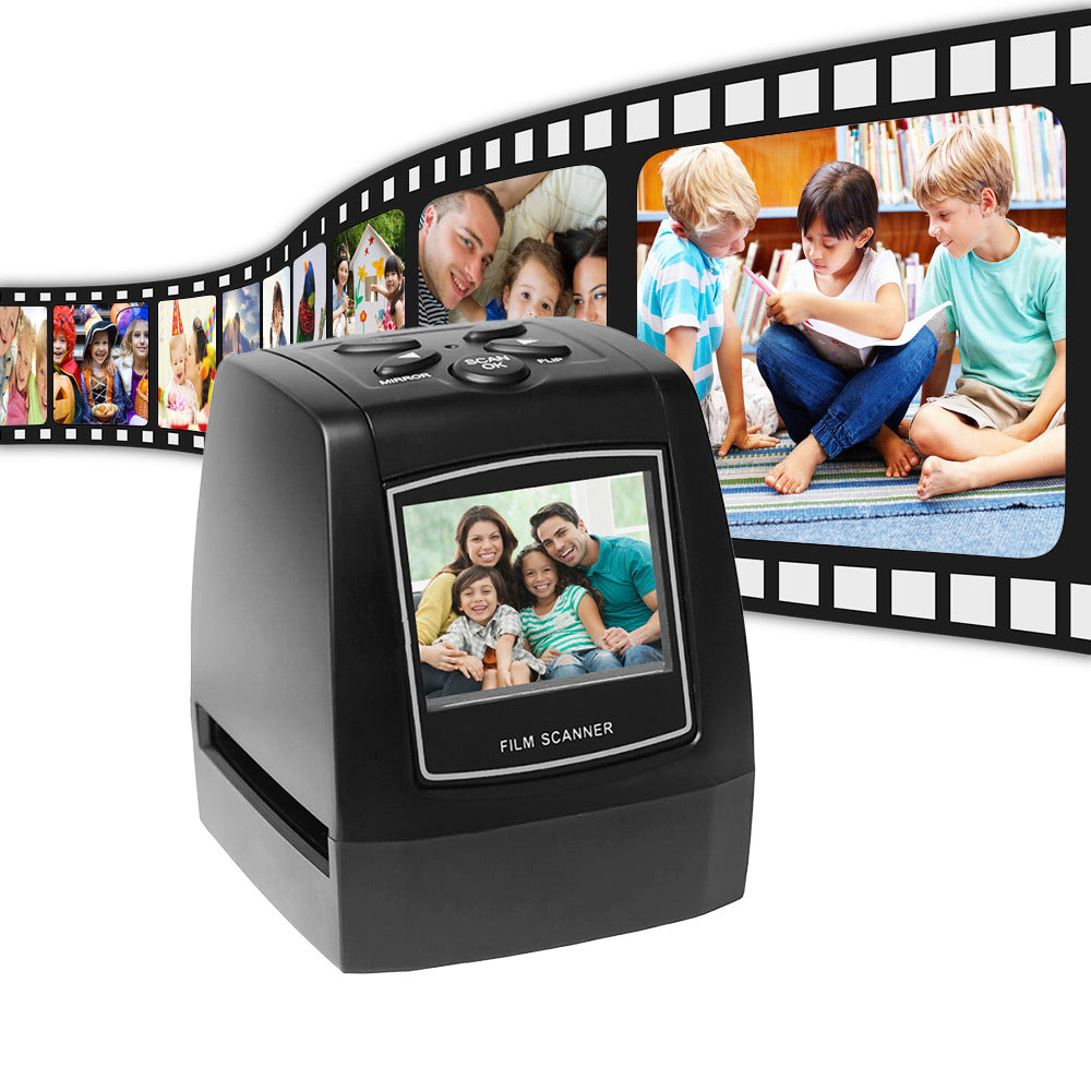 35/135mm Film Scanner Slide and Negative Scanner with 2.36-inch LCD Screen