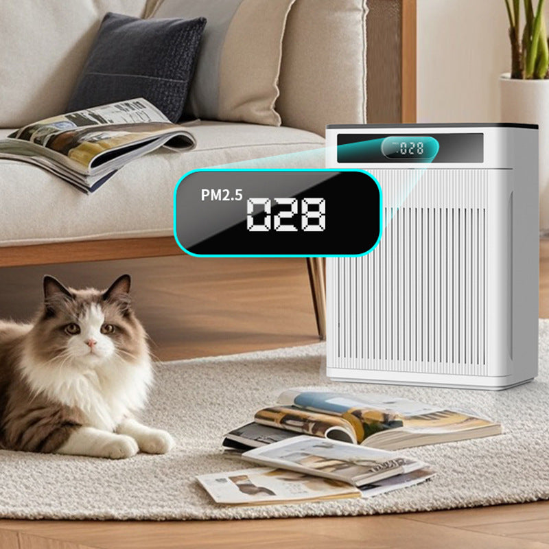 Pet specific suction floating hair intelligent fully automatic sterilization air purifier