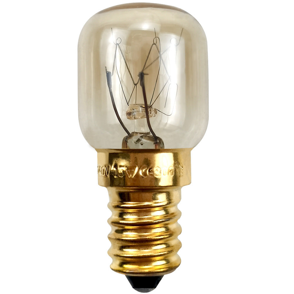 Bulb Oven Bulb 15W 25W Microwave Oven Lamp High Temperature Resistant E14 Himalayan Salt Crystal Lamp